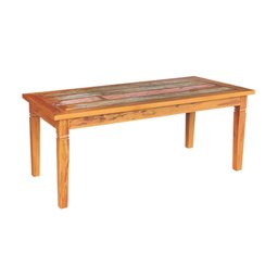 Mesa de Jantar 2 M Madeira de Demolição Pátina - 1