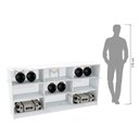 Ver imagem 5 de BALCÃO EXPOSITOR LOJA 100% MDF M372.B (LOJA, COMÉRICO) MUNDI MOVEIS