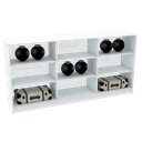 Ver imagem 1 de BALCÃO EXPOSITOR LOJA 100% MDF M372.B (LOJA, COMÉRICO) MUNDI MOVEIS