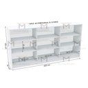 Ver imagem 2 de BALCÃO EXPOSITOR LOJA 100% MDF M372.B (LOJA, COMÉRICO) MUNDI MOVEIS
