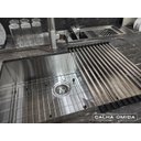 Ver imagem 4 de Esteira Escorredor Multiuso Calha Úmida 45cm em Aço Inox Escovado