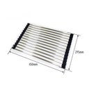 Ver imagem 3 de Esteira Escorredor Multiuso Calha Úmida 45cm em Aço Inox Escovado