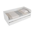 Ver mais imagens de Sofá Cama Solteiro com cama Auxiliar 193x95,2cm CM8032 Tecnomobili Tecno Mobili Branco