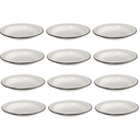Ver imagem 1 de Prato Esmaltado 22/500ml Branco Ewel Pacote com 12 Unidades