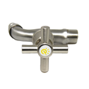 Ver imagem 4 de Torneira Lavanderia Tanque Jardim Aço Inox Escovado 1/4