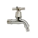 Ver imagem 1 de Torneira Lavanderia Tanque Jardim Aço Inox Escovado 1/4