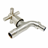 Torneira Lavanderia Tanque Jardim Aço Inox Escovado 1/4 - 5