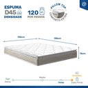Ver imagem 5 de Cama Box com Colchão de Espuma D45 Pillow Top Ortopédico Domo Queen 158cm