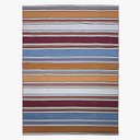 Ver imagem 3 de Tapete Sala Listrado Colorido 300x400 Cm Antiderrapante 3x4m