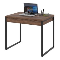 Mesa Escritório Office Estilo Industrial 0,90 M C/ 2 Gavetas - 2