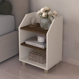 Mesas de Cabceira Estilo Retro Vintage para Quarto Luxo:off/freijo - 2