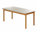 Ver imagem 2 de Mesa Cativa Tampo Off com Vidro 6 Cadeiras Topázio