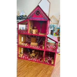 Casinha da Polly de Madeira Mdf