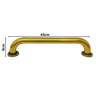 Alças Barra de Apoio 40cm Banheiro Idoso Deficiente Dourado - 5