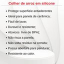 Ver imagem 3 de Colher de Silicone 27cm Resistente Jjb Utilidades Preto