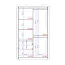 Ver imagem 7 de Guarda Roupa Casal Compacto 2 Portas 2 Gavetas Branco