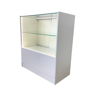 Balcão Vitrine Iii Super Led Branco
