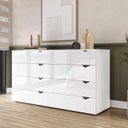 Ver imagem 1 de Cômoda Organizadora 150cm com 8 Gavetas 240820 Linha Porto Politorno