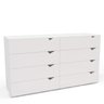 Cômoda Organizadora 150cm com 8 Gavetas 240820 Linha Porto Politorno - 4