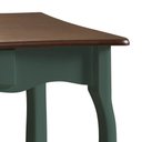 Ver imagem 3 de Aparador para Sala em Madeira Maciça Pés Luis Xv 1 Gaveta 1019 Linz Móveis - Verde Musgo/imbuia
