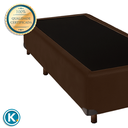 Ver imagem 3 de Cama Box Solteirão Marrom Nature 96x203