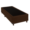 Ver imagem 1 de Cama Box Solteirão Marrom Nature 96x203
