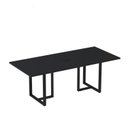 Ver imagem 1 de Mesa de Reunião Retangular com Power Box 200x90cm MR2000P25TUB Preto