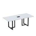 Ver imagem 2 de Mesa de Reunião Retangular com Power Box 200x90cm Mr2000p25tub