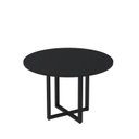 Ver imagem 1 de Mesa de Reunião Redonda 100cm MRR1100P25TUB Preto