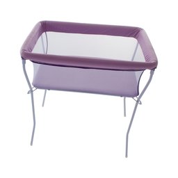 Mini Berço Moisés Lilás acompanha mosquiteiro - 87x61x84 - Lilás - 3