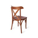 Ver imagem 3 de Cadeira Madri Design X Gourmet Moderna Castanho