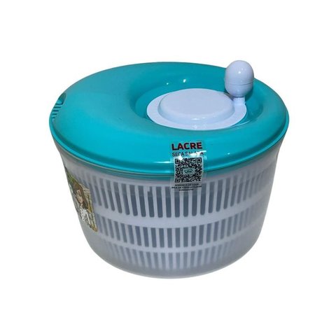 Centrífuga Secadora de Salada Manual Verduras Folhas Alves