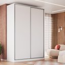 Ver imagem 1 de Guarda Roupa Solteiro 2 Portas Rc2002 Linha Roupeiros Emovell