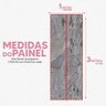 Papel de Parede Painel 3d Mármore Carrara Cinza 1m Revestimento Auto Colante Brilho Marmorizado - 5