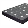 Colchão Casal PRORELAX Prorelax D20 Violeta 138x188x12cm Preto/Floral - 1
