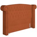 Ver imagem 5 de Cabeceira Cama Box Casal 195 Cm Sofia Bouclê Terracota - Lyam Decor