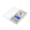 Ver imagem 1 de Mini Balança de Bolso Digital Pocket Scale Portátil Mh 500 Medição Eletrônica 500g:prata/único/uniss