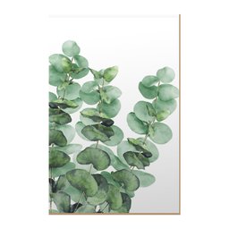 Kit 3 Quadros Plantas Folhagens Natureza Minimalista sem Moldura - 3