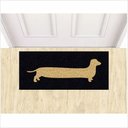 Ver imagem 1 de Tapete Capacho para Portas de Entradas Decorativo Salsicha
