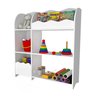 Organizador Brinquedos e Livros Infantil Alejandro 100% Mdf - 6