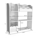 Ver imagem 2 de Organizador Brinquedos e Livros Infantil Alejandro 100% Mdf