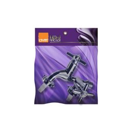 Torneira máquina de lavar metal Luxo cromada Civitt - 3