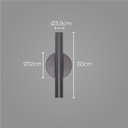 Ver imagem 3 de Arandela Tubo Cilindro 30cm 2 Fachos Cinza P/ 2 Mr11 St2773