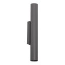 Ver mais imagens de Arandela Tubo Cilindro 30cm 2 Fachos Cinza P/ 2 Mr11 St2773