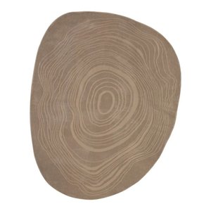 Tapete Orgânico Turco Macio Waves Castor 2,00 X 2,50