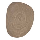 Ver imagem 1 de Tapete Orgânico Turco Macio Waves Castor 2,00 X 2,50