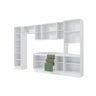 Cozinha Modulada Celeste Kappesberg 100% Mdf Branco/verde 360cm - 3