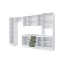 Ver imagem 3 de Cozinha Modulada Celeste Kappesberg 100% Mdf Branco/verde 360cm