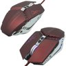 Kit Teclado Mecânico Mouse Headset Gamer Profissional Usb Abnt2 Led Bkgx1 Gm705 Ghx30 Vinho Vermelho - 2