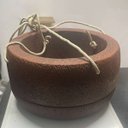Ver imagem 3 de Vaso Oma Suspenso com Corda 24 (2l) Cor Aço Corten Japi